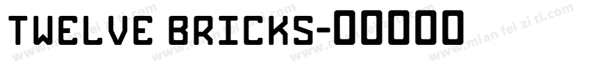 Twelve Bricks字体转换